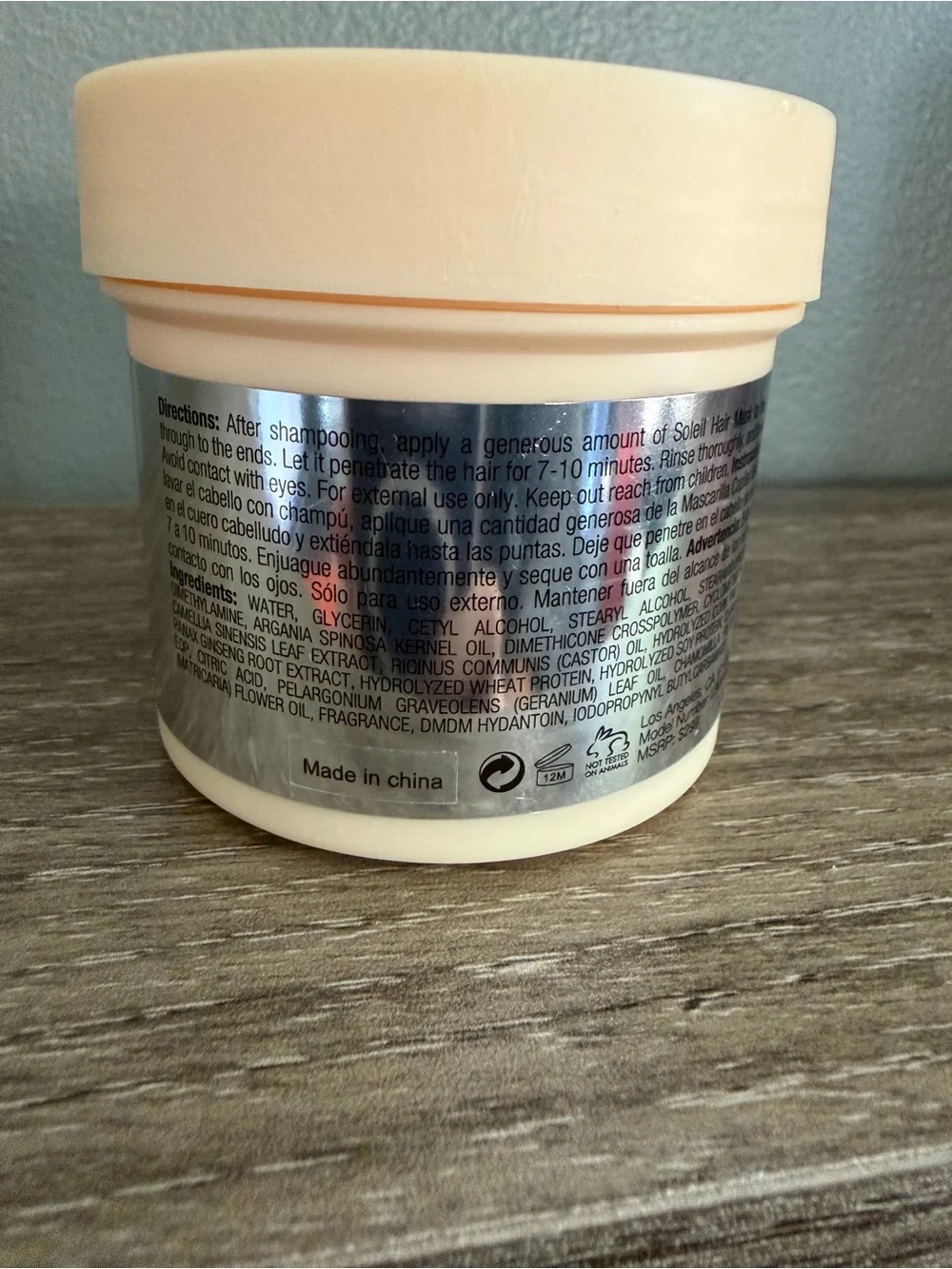 Argan Oil Deep Hydration Hair Mask -